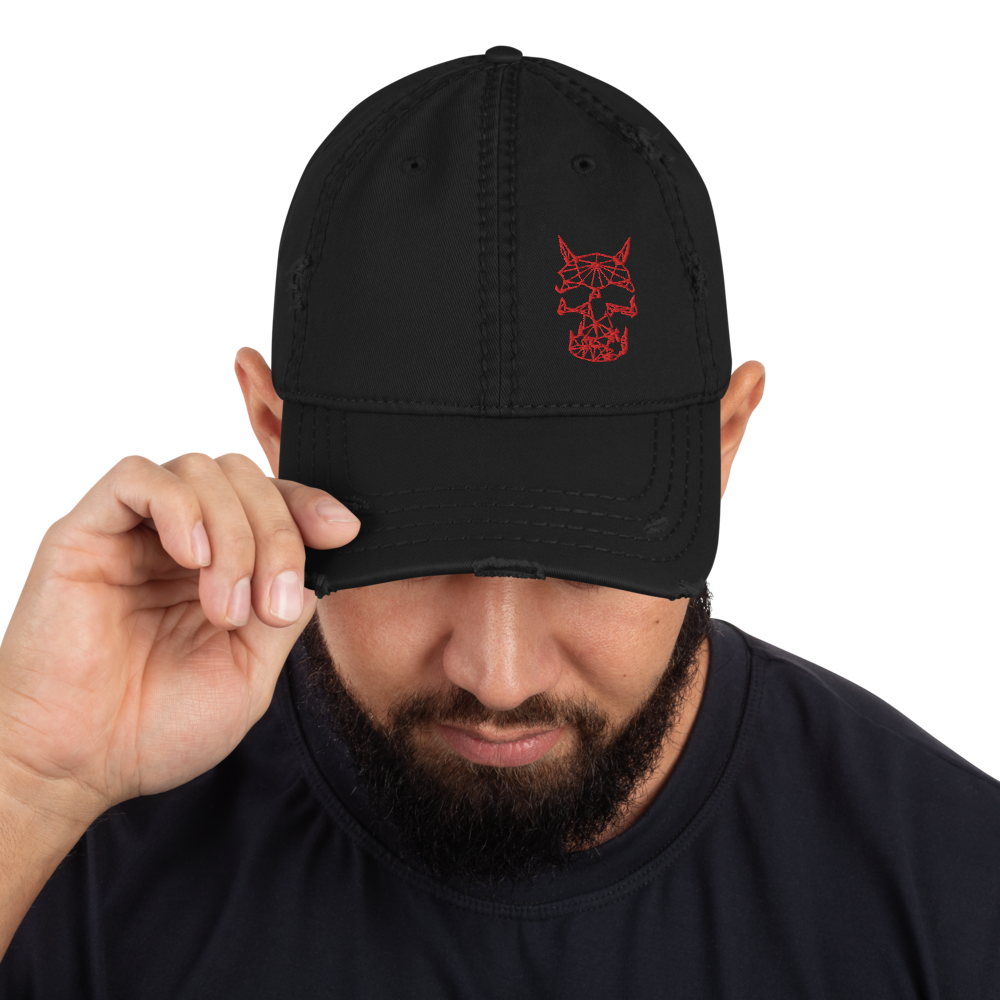 Digital Beasts HRNSKUL Edition DISTRESSED Ballcap Hat