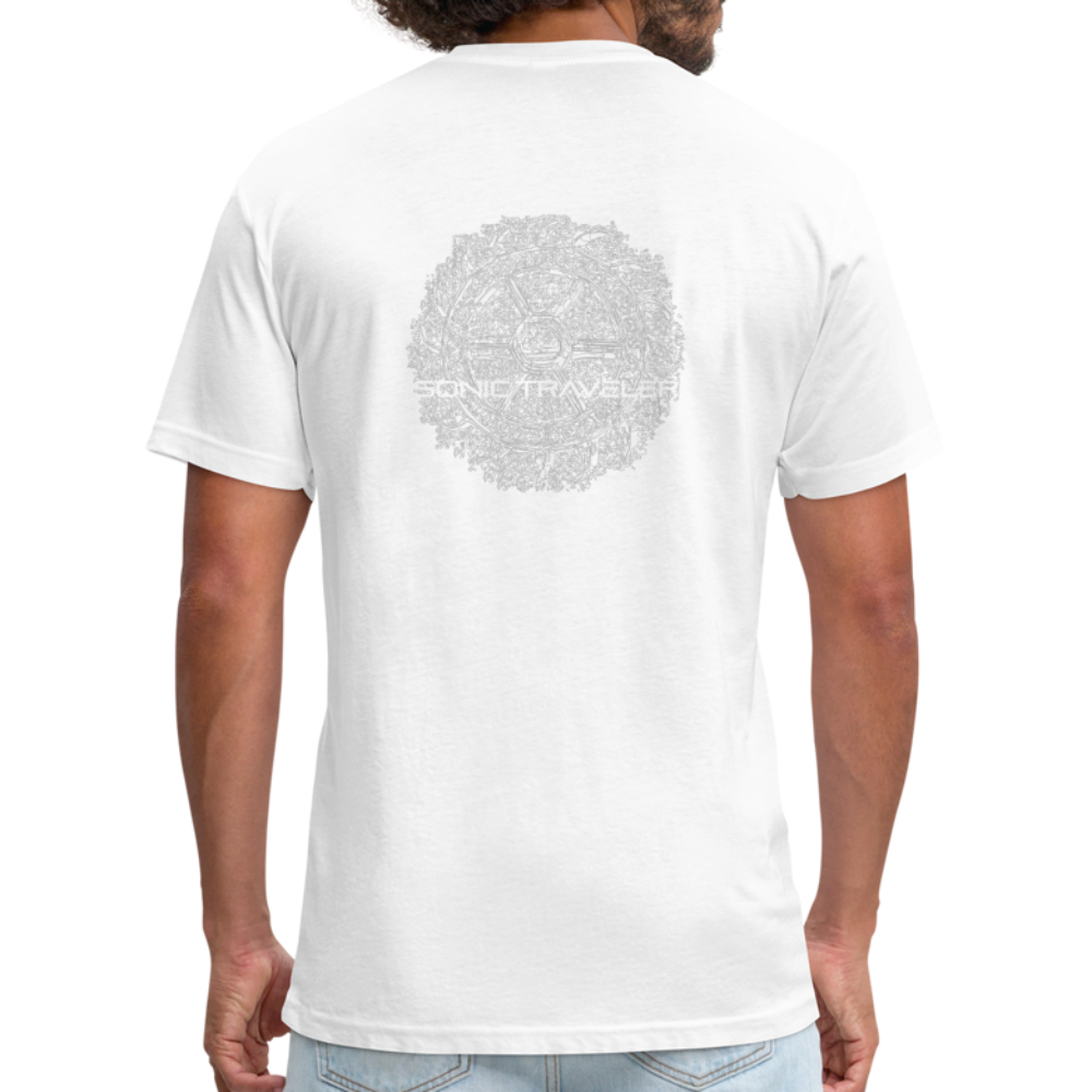 Spaceman / Catherine Wheel Tee - white