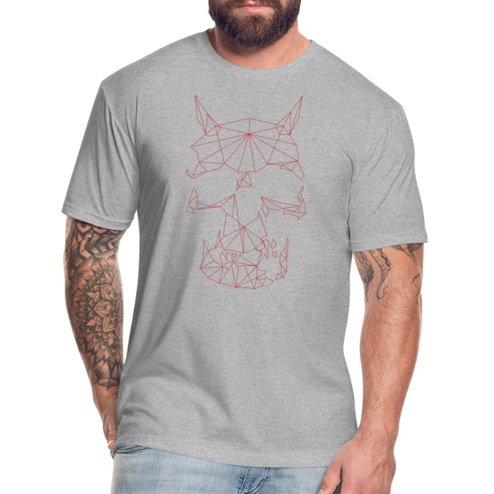 Digital Beasts - HRNSKUL Elite Tee CODE R - heather gray