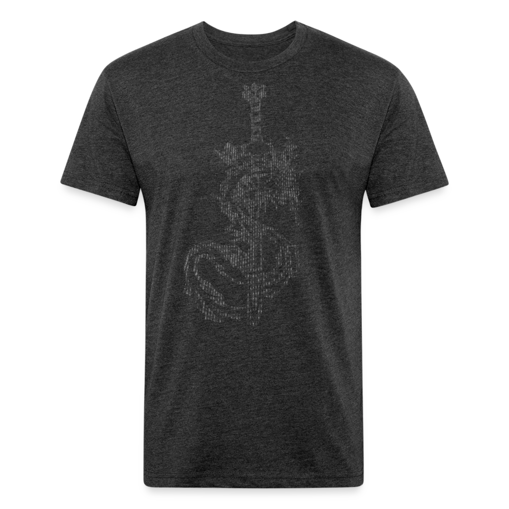 Digital Beasts DRGN Elite Tee BLK1 - heather black