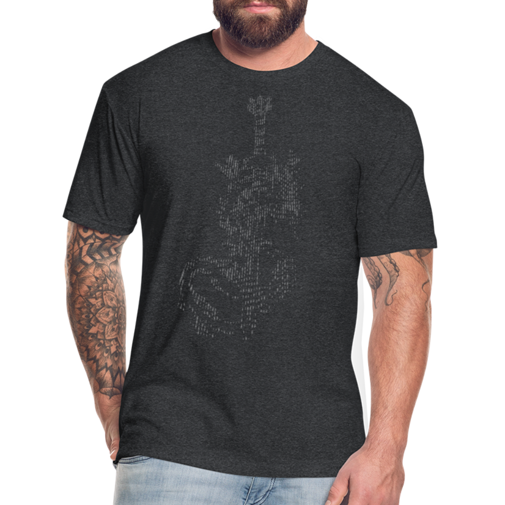 Digital Beasts DRGN Elite Tee BLK1 - heather black